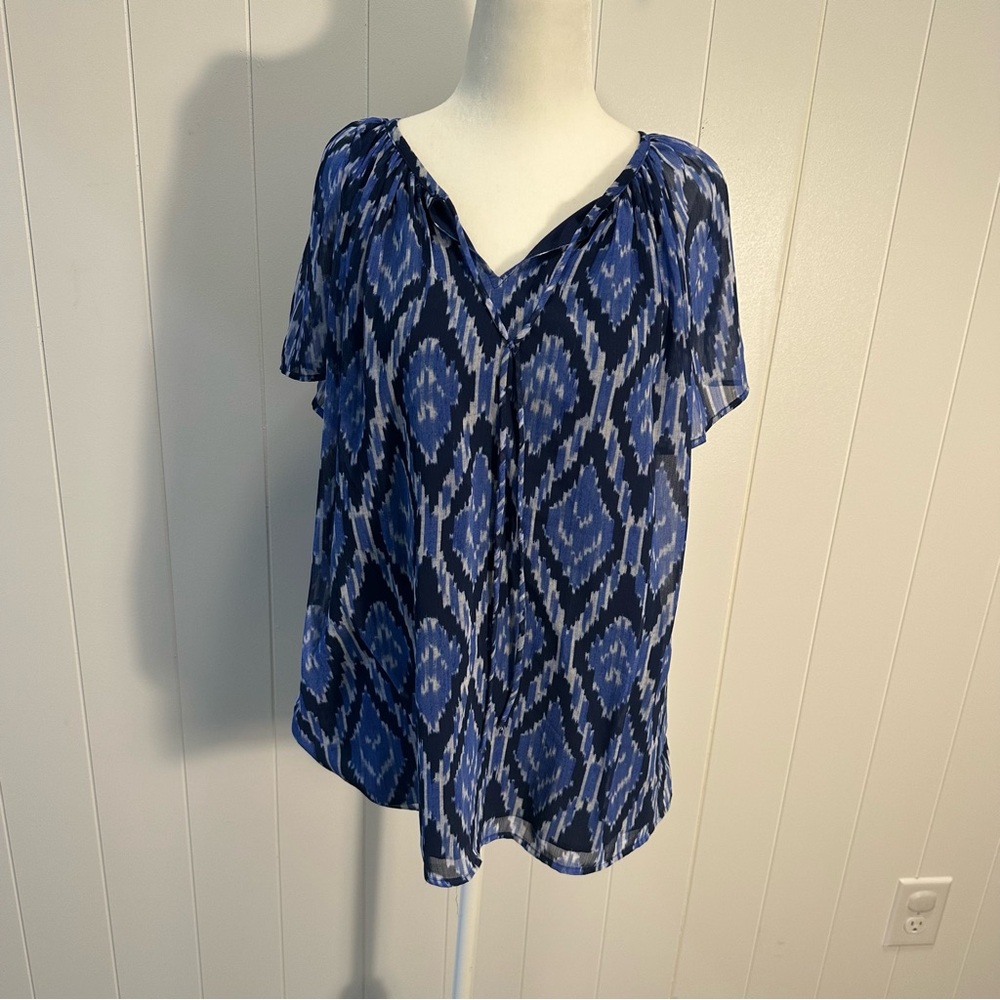 Talbots short sleeve blouse size small